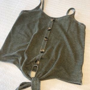 American Eagle Crop Tank Top